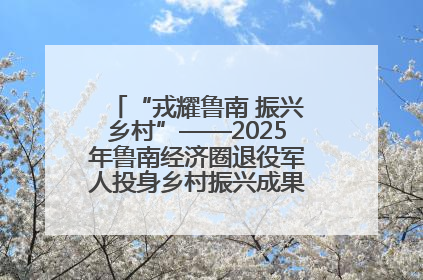 “戎耀鲁南 振兴乡村”——2025年鲁南经济圈退役军人投身乡村振兴成果展销会盛大启幕
