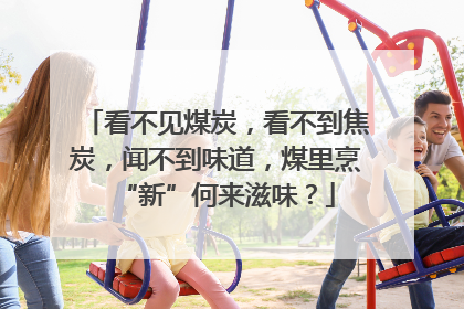 看不见煤炭，看不到焦炭，闻不到味道，煤里烹“新”何来滋味？