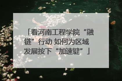 看河南工程学院“融链”行动 如何为区域发展按下“加速键”