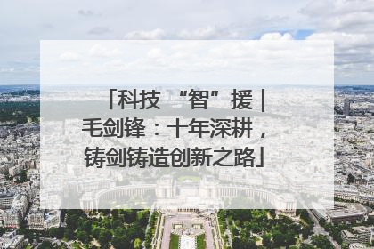 科技 “智”援｜毛剑锋：十年深耕，铸剑铸造创新之路