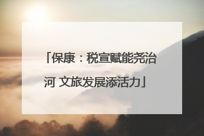 保康：税宣赋能尧治河 文旅发展添活力