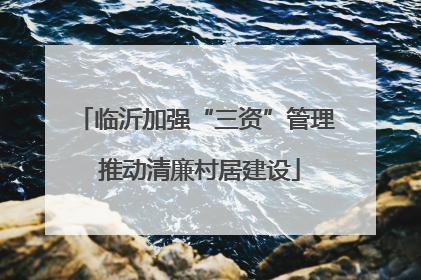 临沂加强“三资”管理 推动清廉村居建设