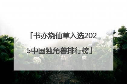 书亦烧仙草入选2025中国独角兽排行榜