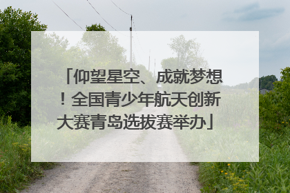 仰望星空、成就梦想！全国青少年航天创新大赛青岛选拔赛举办