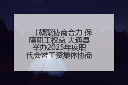 凝聚协商合力 保障职工权益 大通县举办2025年度职代会暨工资集体协商现场观摩交流活动