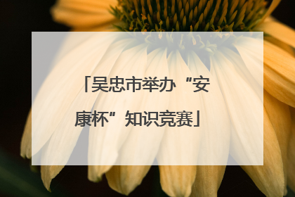 吴忠市举办“安康杯”知识竞赛
