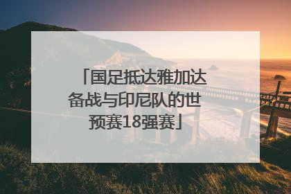 国足抵达雅加达备战与印尼队的世预赛18强赛