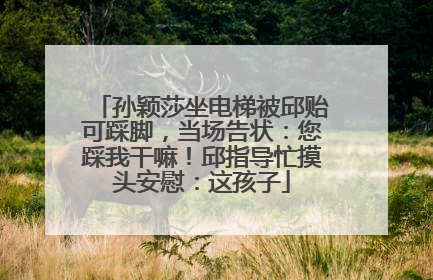 孙颖莎坐电梯被邱贻可踩脚，当场告状：您踩我干嘛！邱指导忙摸头安慰：这孩子