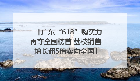 广东“618”购买力再夺全国榜首 荔枝销售增长超5倍卖向全国