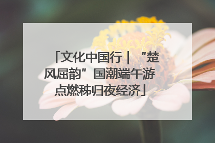 文化中国行｜“楚风屈韵”国潮端午游点燃秭归夜经济