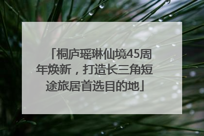 桐庐瑶琳仙境45周年焕新，打造长三角短途旅居首选目的地