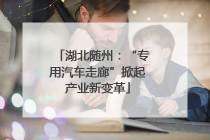 湖北随州：“专用汽车走廊”掀起产业新变革