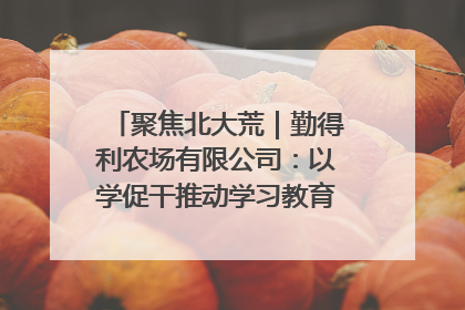 聚焦北大荒｜勤得利农场有限公司：以学促干推动学习教育“升温提速”