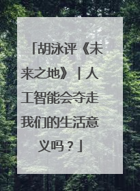 胡泳评《未来之地》︱人工智能会夺走我们的生活意义吗？