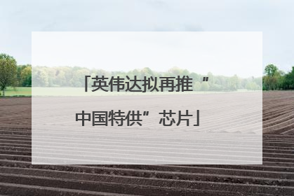 英伟达拟再推“中国特供”芯片