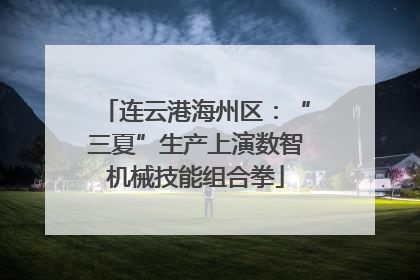 连云港海州区：“三夏”生产上演数智机械技能组合拳