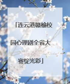 连云港赣榆校园心理剧全省大赛绽光彩