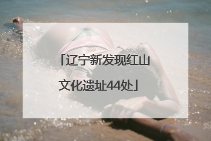 辽宁新发现红山文化遗址44处