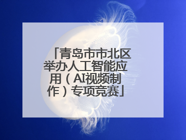 青岛市市北区举办人工智能应用（AI视频制作）专项竞赛
