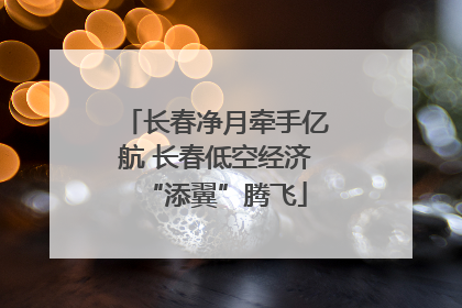 长春净月牵手亿航 长春低空经济“添翼”腾飞