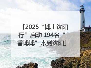 2025“博士沈阳行”启动 194名“香博博”来到沈阳