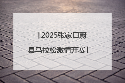 2025张家口蔚县马拉松激情开赛