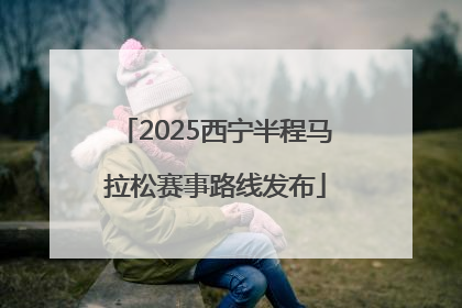 2025西宁半程马拉松赛事路线发布
