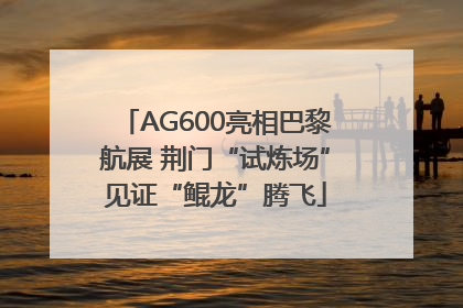 AG600亮相巴黎航展 荆门“试炼场”见证“鲲龙”腾飞